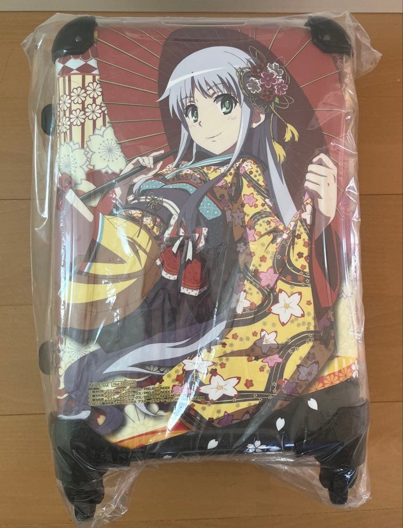 A Certain Magical Index 2 Anime Ticket Case Limited Edition Used