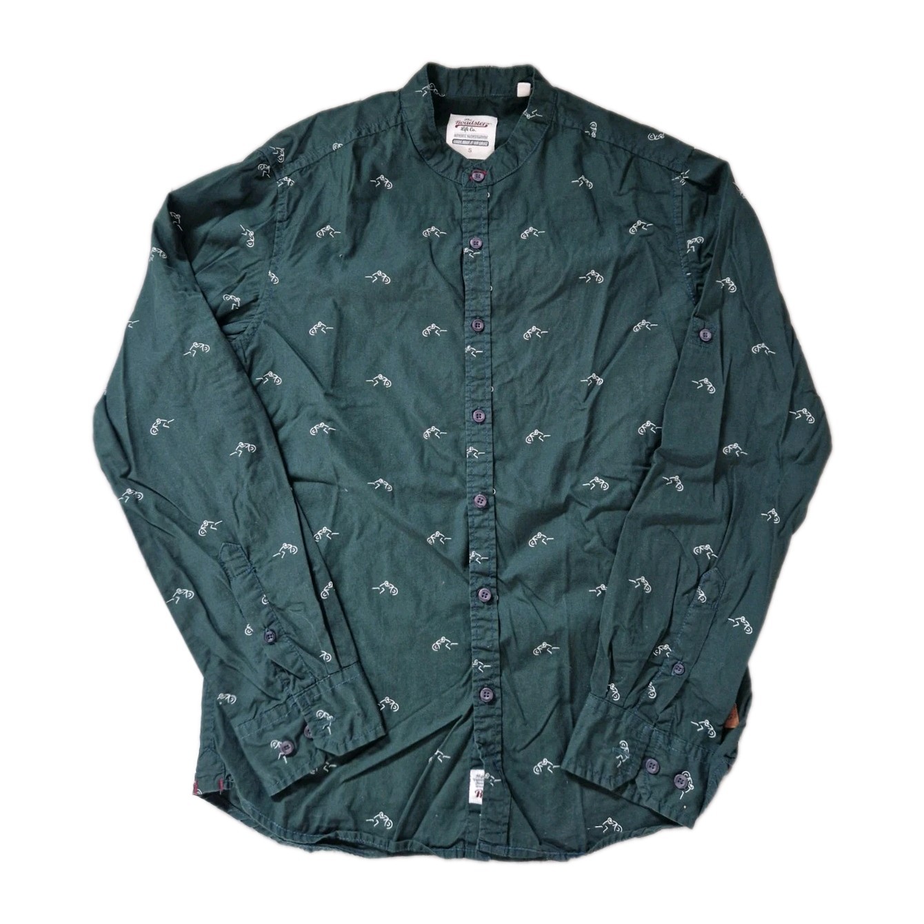 Men's The Roadster Life Co. green shirt size S