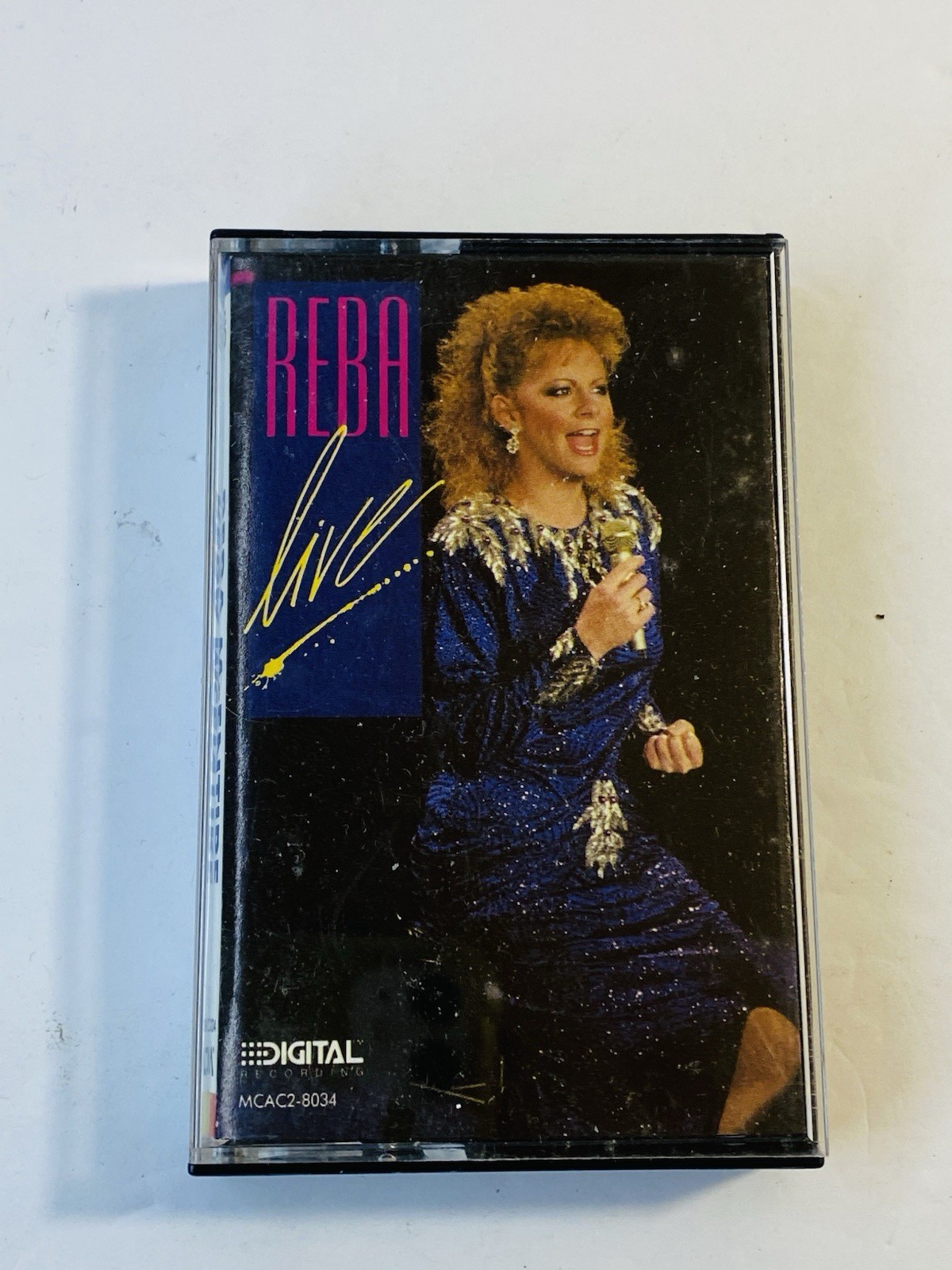 Live by Reba McEntire (Cassette, 1989)