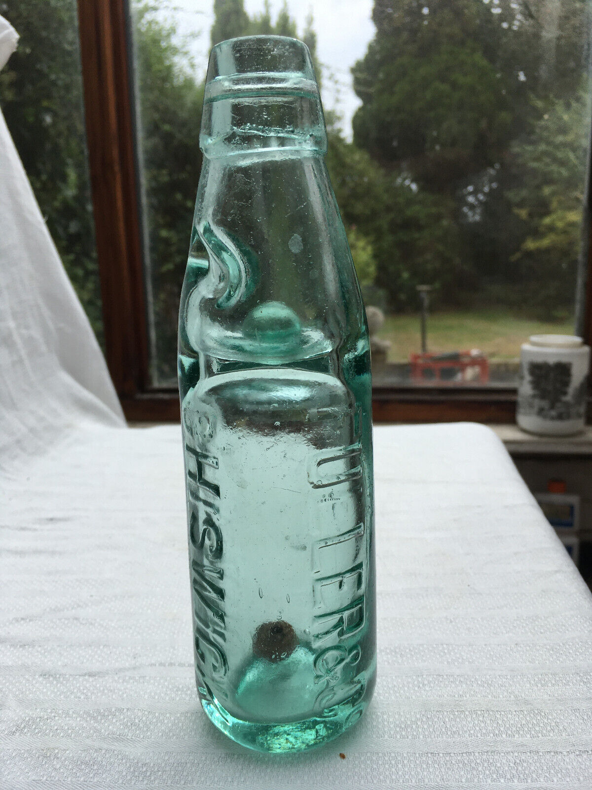 Fuller & Co Chiswick London small 6oz codd bottle c1890-1920 made by Rylands