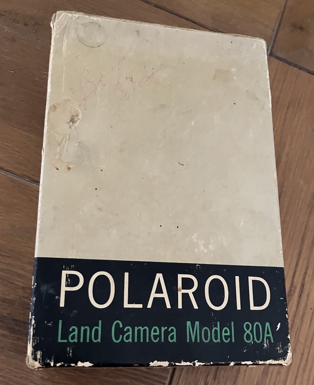 Vintage POLAROID Model 80A Instant Land Camera VG   Condition
