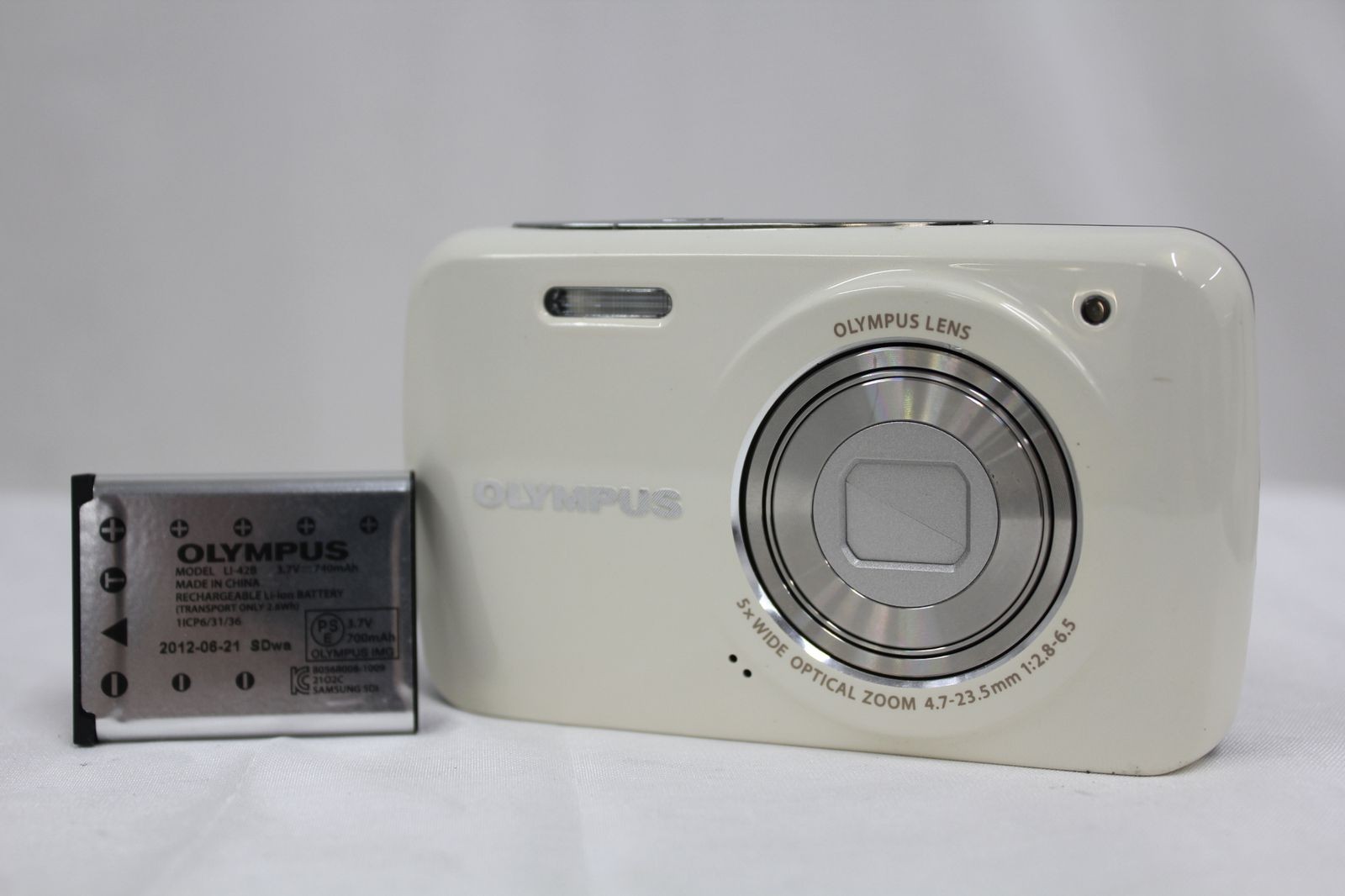 Olympus VH-210 Compact Digital Camera Tested Working Seller Japan
