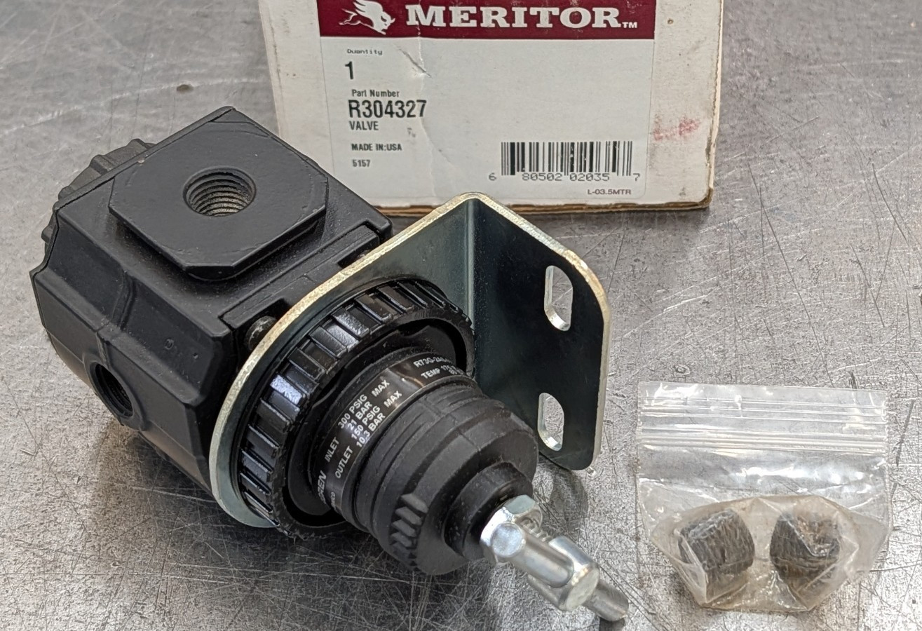 R73G-2AS-015 Norgren Air Regulator Assy 300 PSI max Meritor R304327 Susp Control