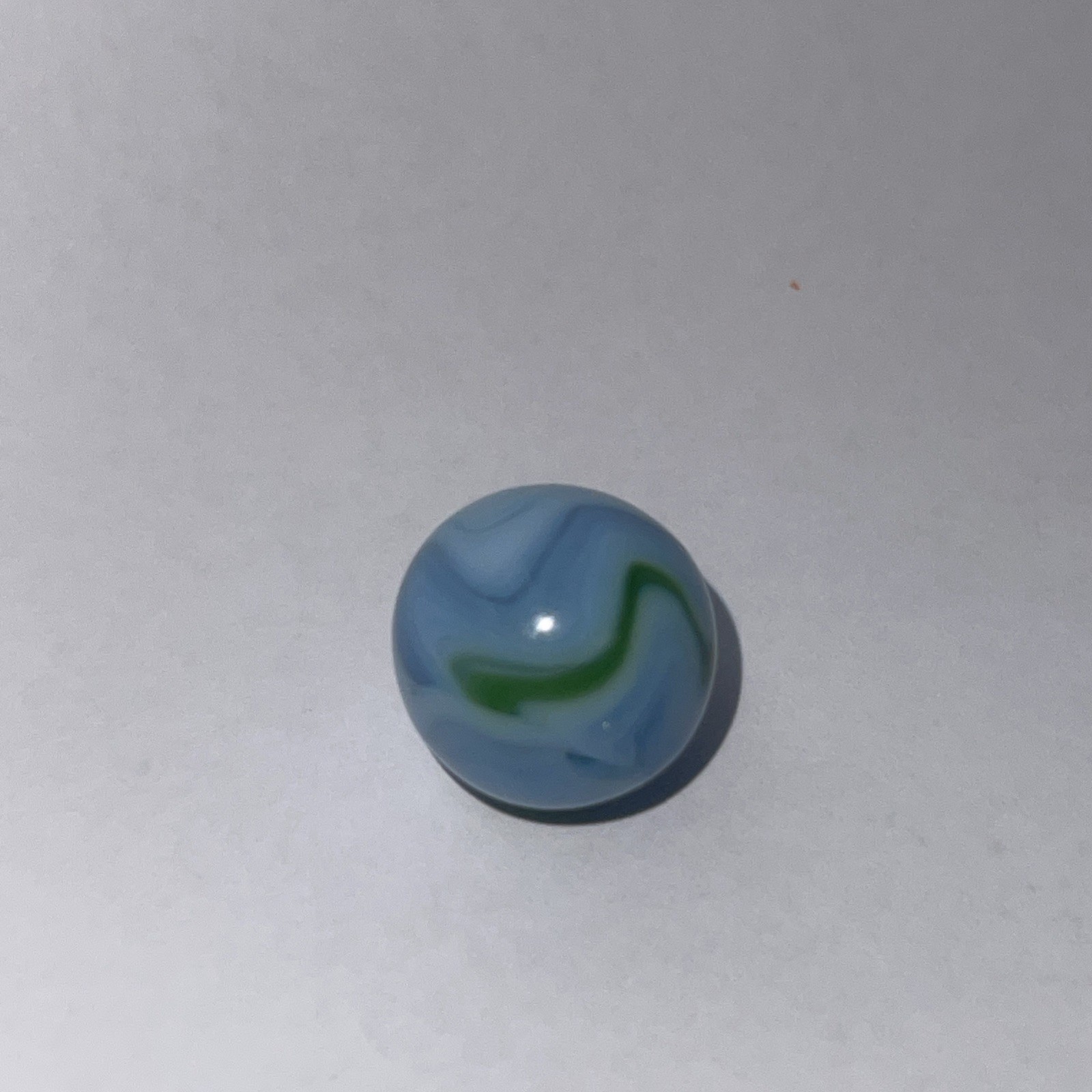 Vintage Old Marble Rare Christensen Agate Blue Azurite 