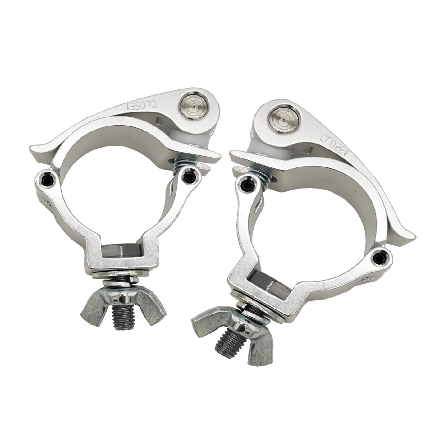 2Pcs Stage Light Clamp 2 inch Truss Aluminum Alloy Stage Lights Clamps Mount ...