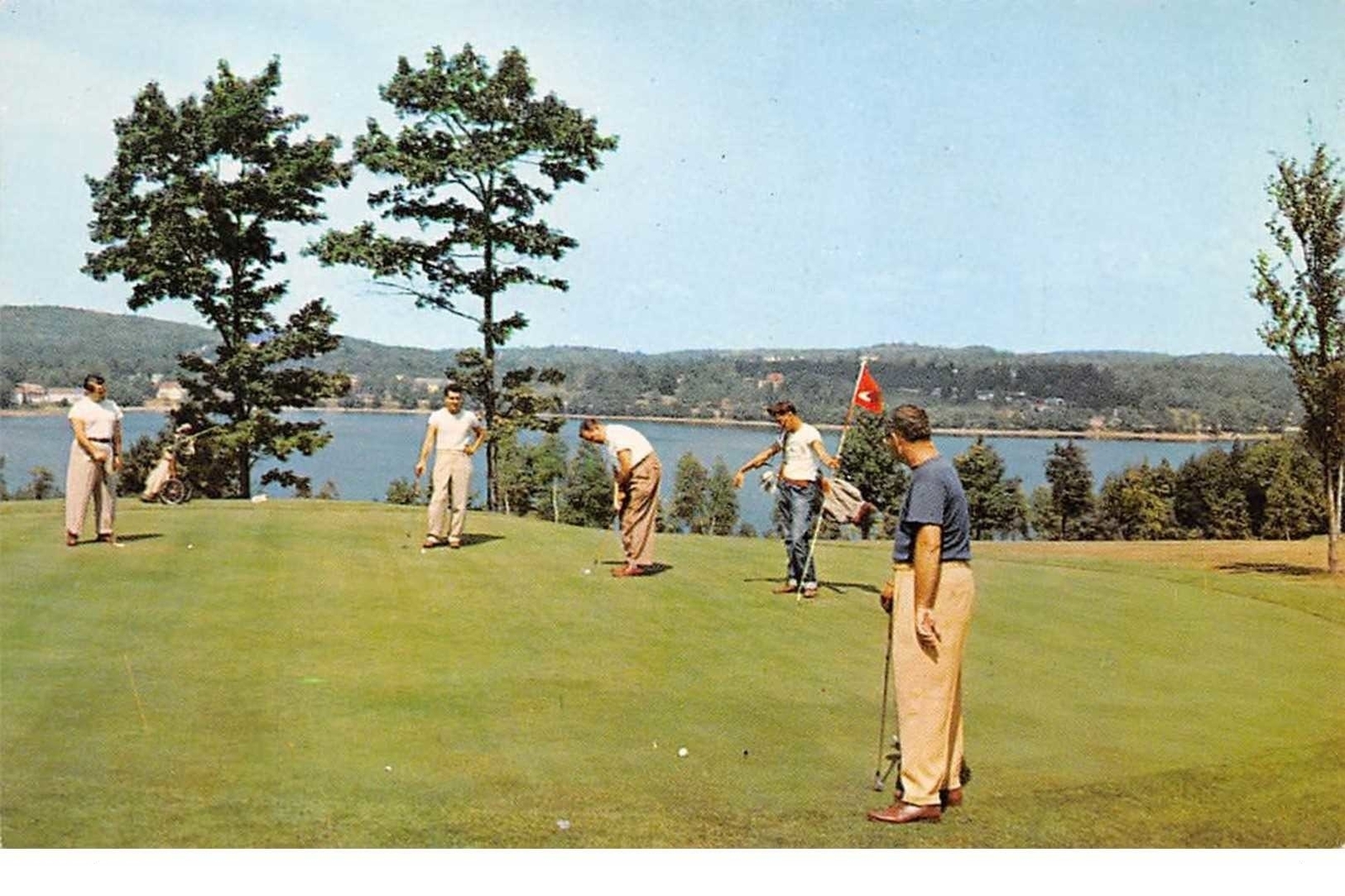 Sport. N°101746. CPSM. 9X14 Cm. Golf. Golf Players.