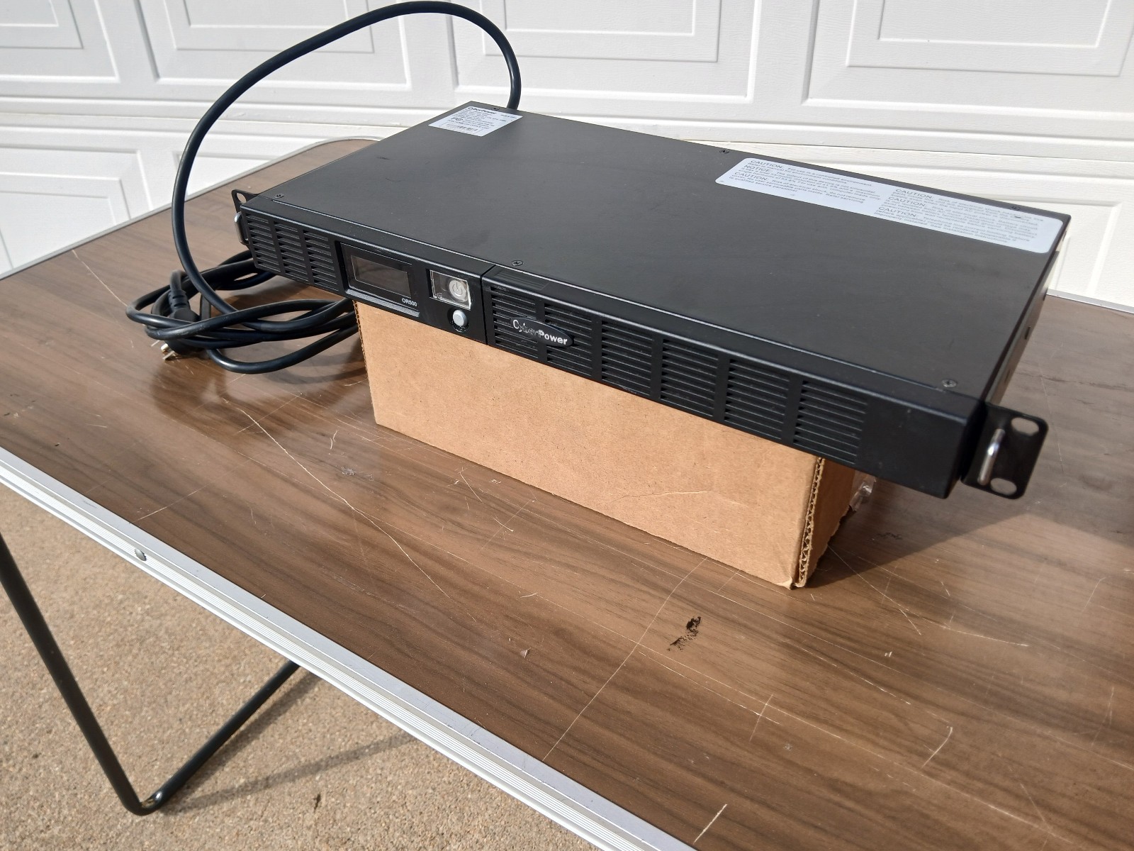 CyberPower OR500LCDRM1U Smart LCD UPS 500VA 300W 120V 6 Outlet - Used