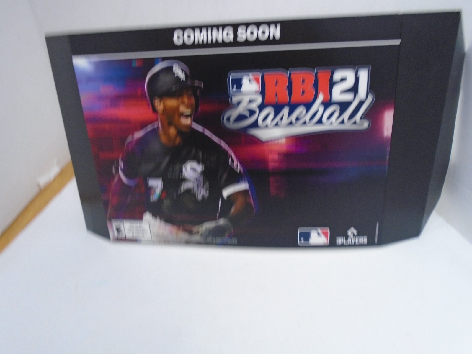 RBI 21 Baseball Game store display  