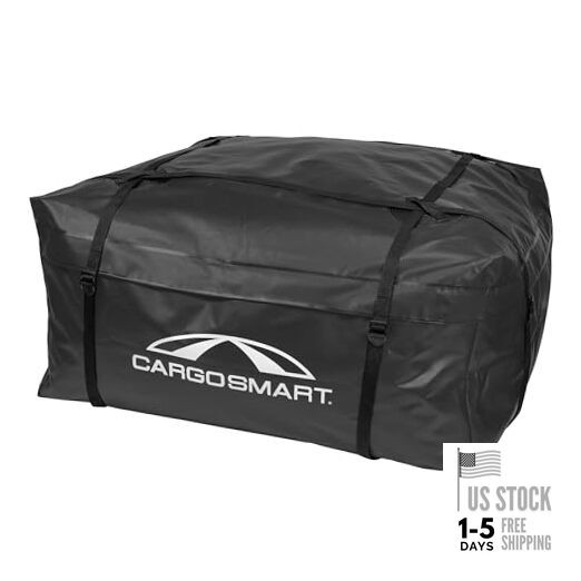 CARGOSMART CargoSmart Soft Sided Car Top Cargo Bag, 15 CU FT Car Top Cargo Bag