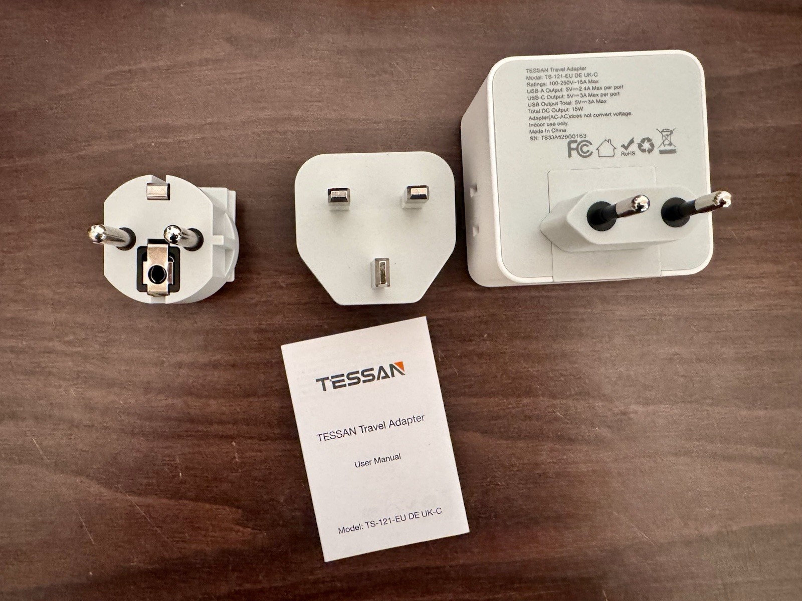 Travel Outlet Plug Adapter Kit - New in Box 