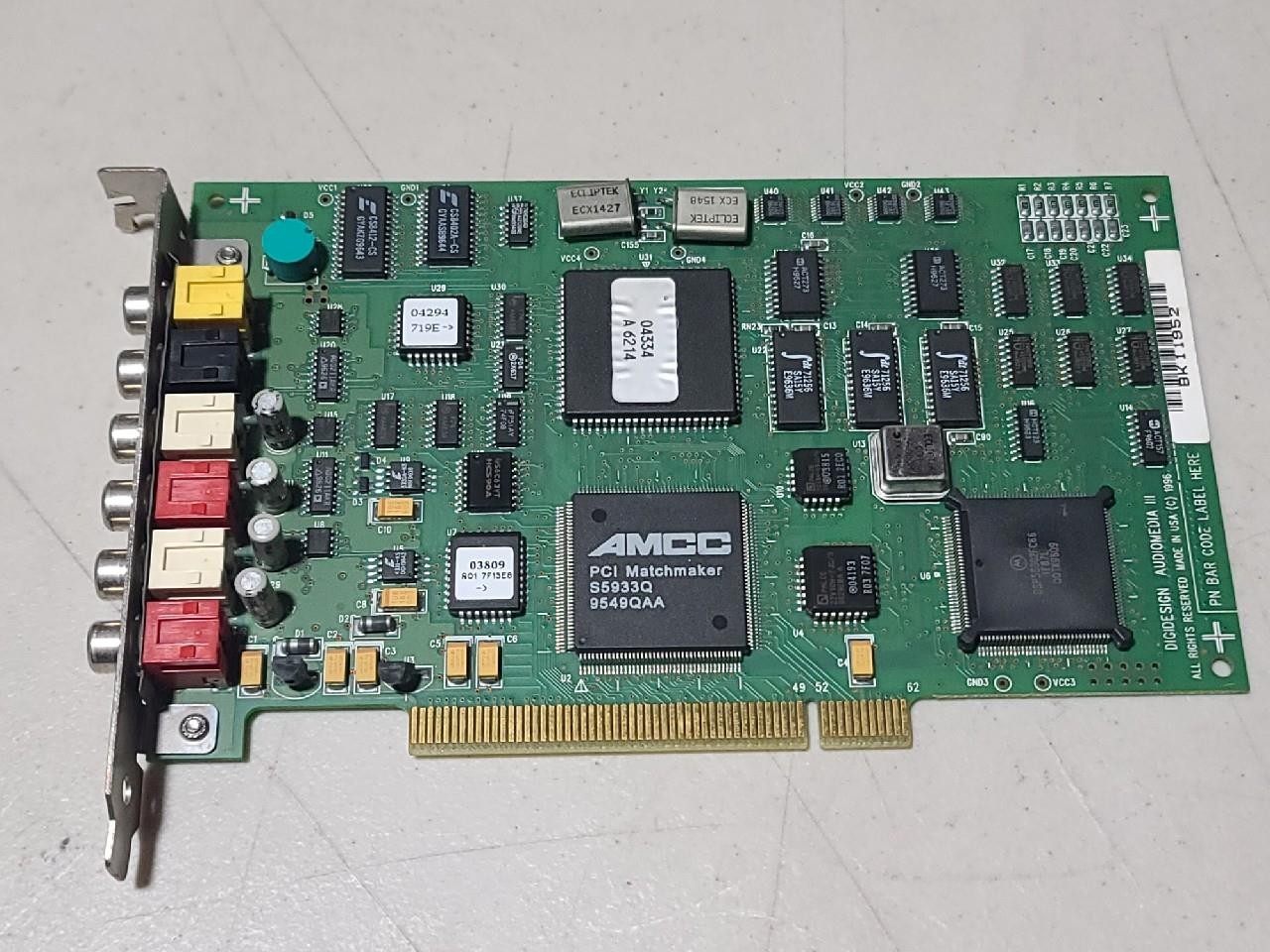 Digidesign Audiomedia III PCI Digital Sound Card for Macintosh