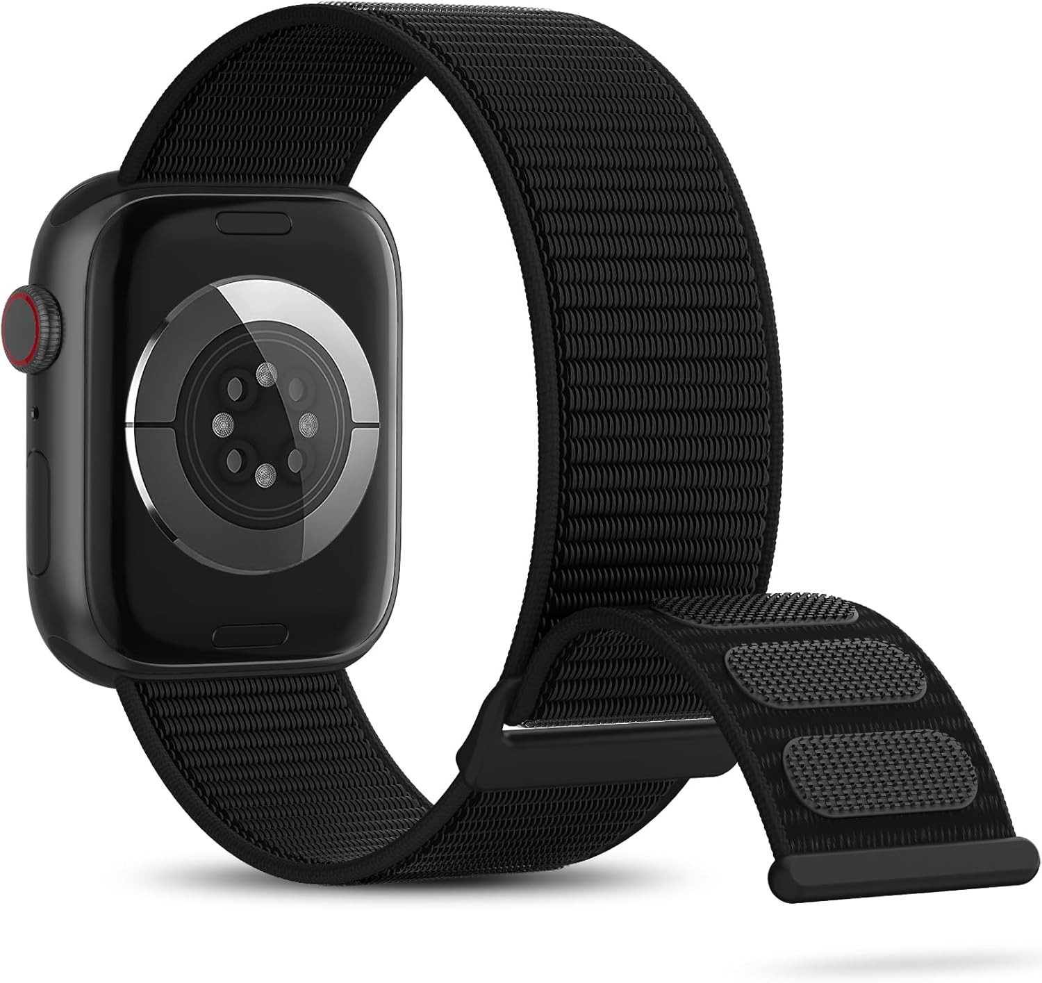Nylon Sport Strap Compatible with Apple Watch Series 7 44mm Adjustable Loop