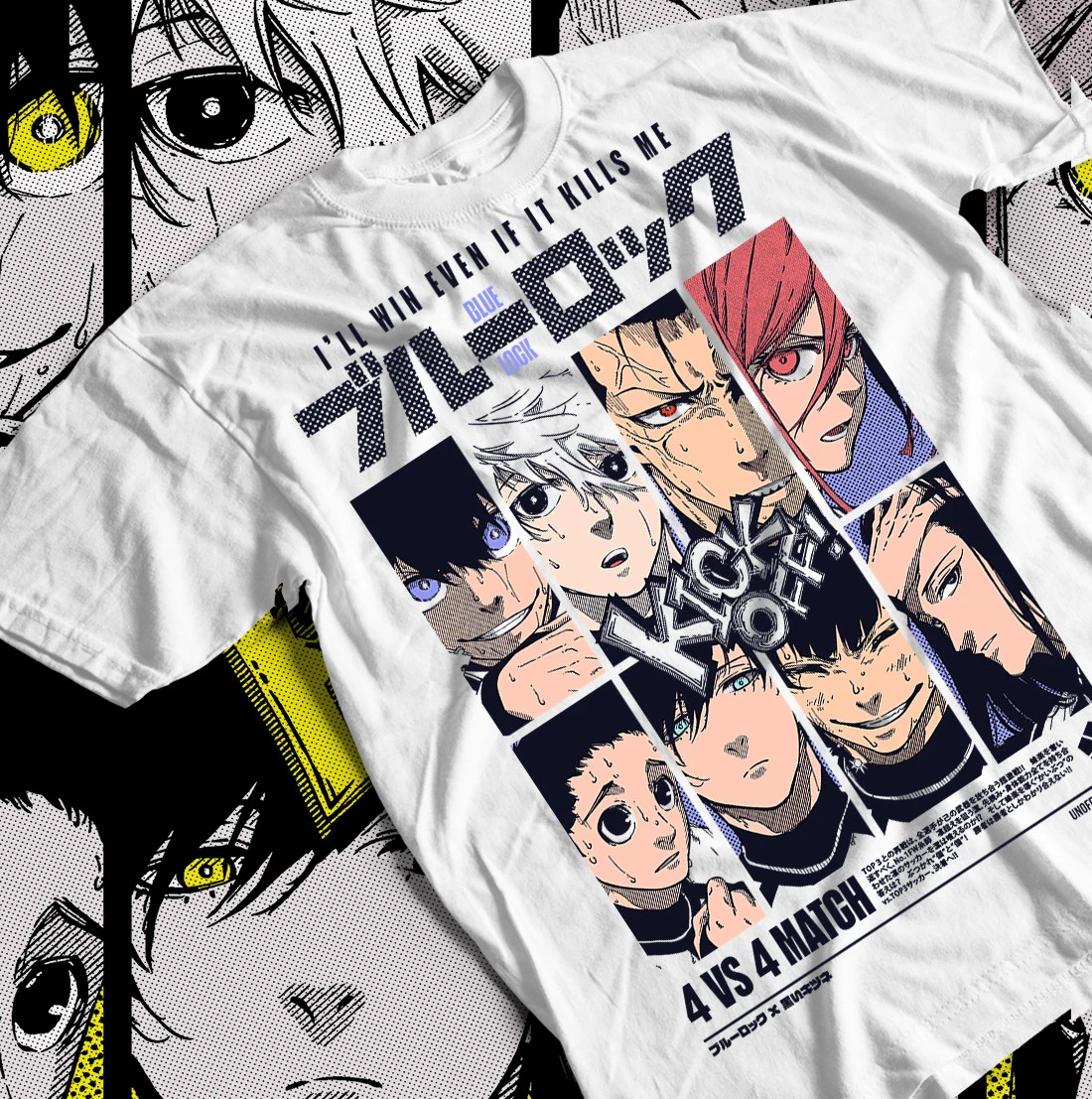 BLUELOCK WHITE T SHIRT UNISEX STYLE GIFT FOR FRIENDS