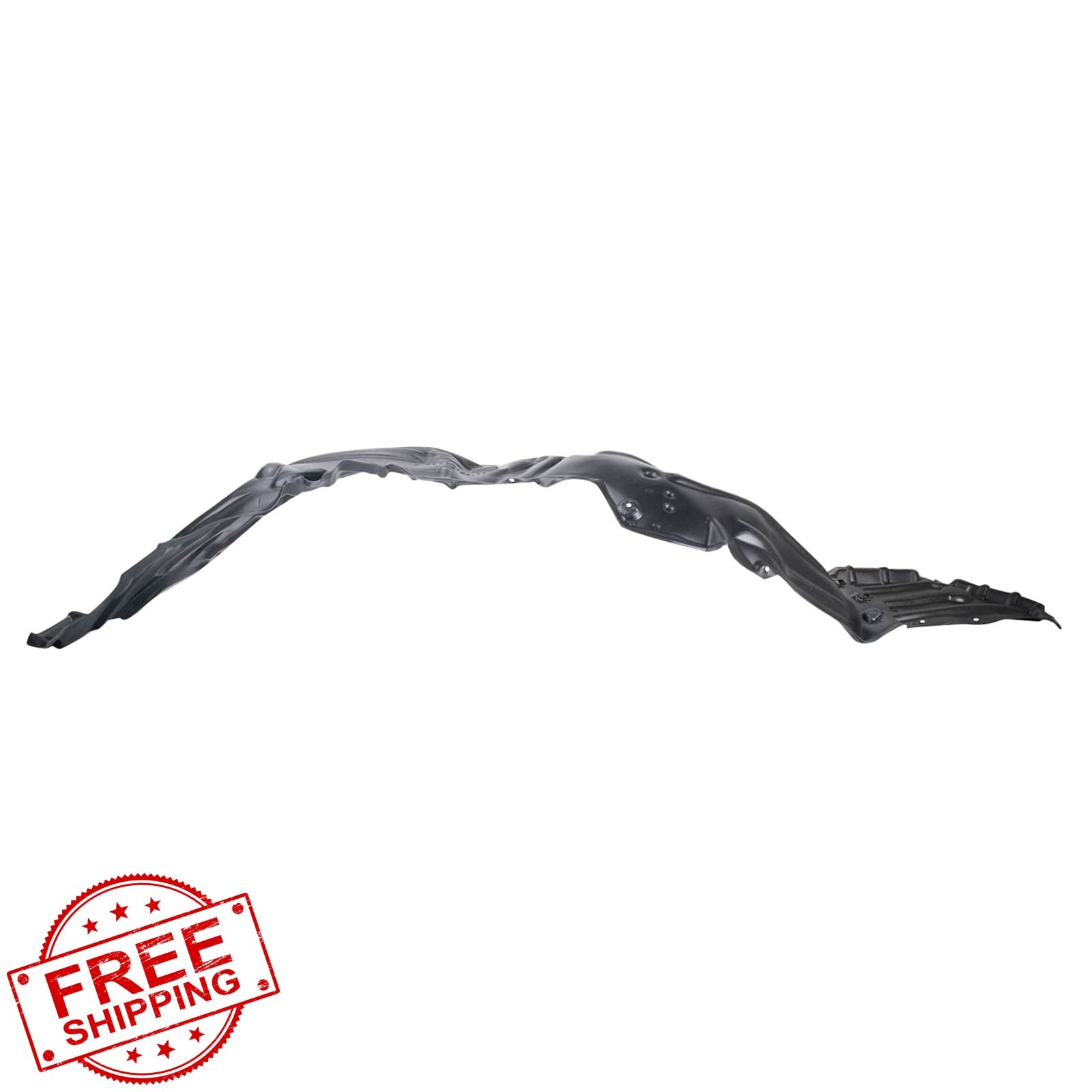 TRQ Toyota Corolla 2020-2022 Left Inner Fender Liner Black