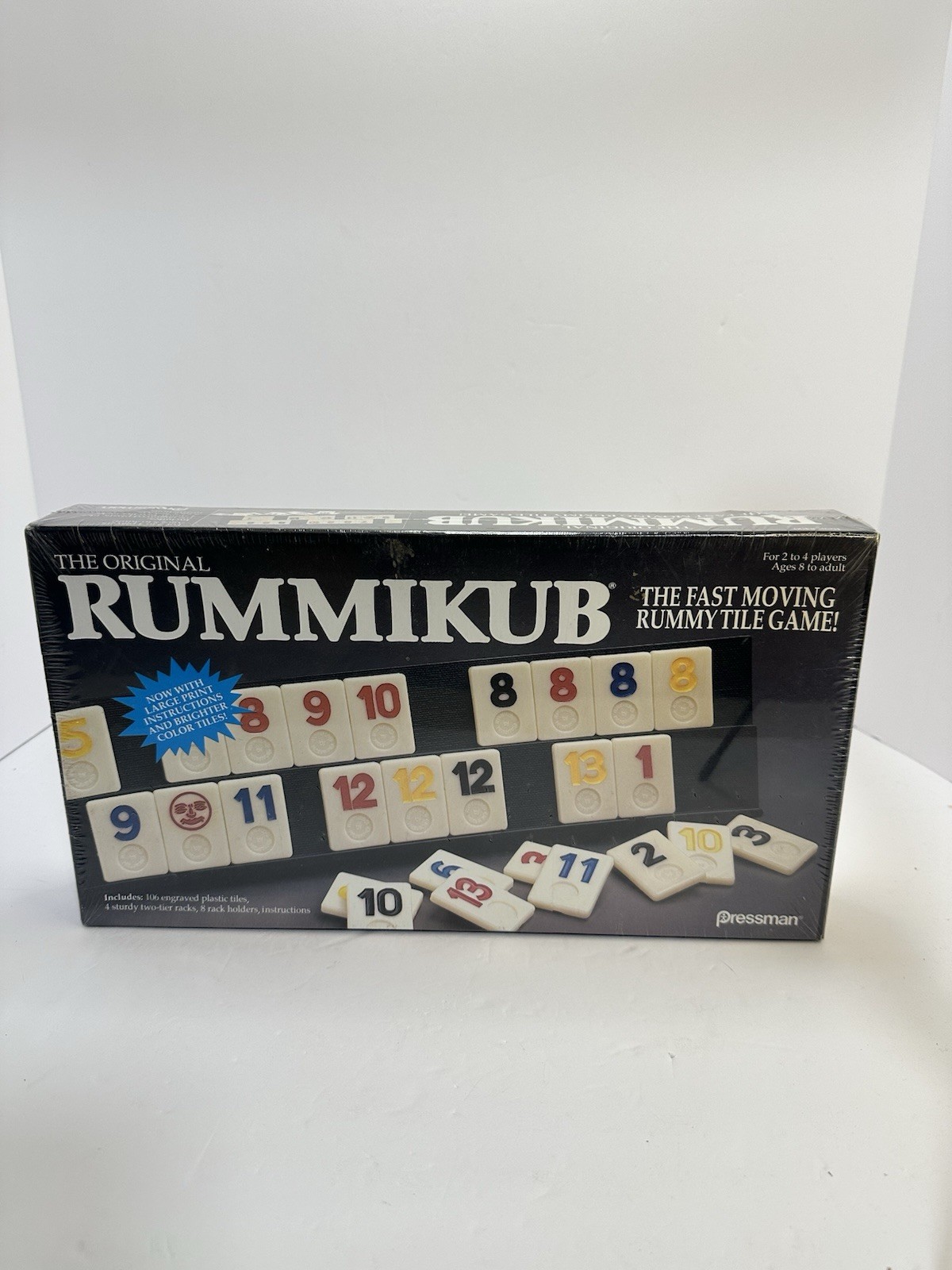 NEW SEALED 1980 The Original Rummikub Fast Moving Rummy Tile Game! Pressman
