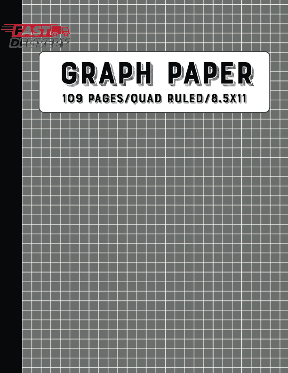 Graph Paper Composition Notebook: Grid Paper, Quad Ruled, 109 Sheets, 8.5X11