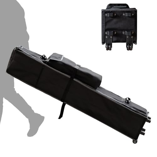 10 x 10 x 62 inch Pop Up Canopy Bag, Tent Storage Bag 10x10x62in Black