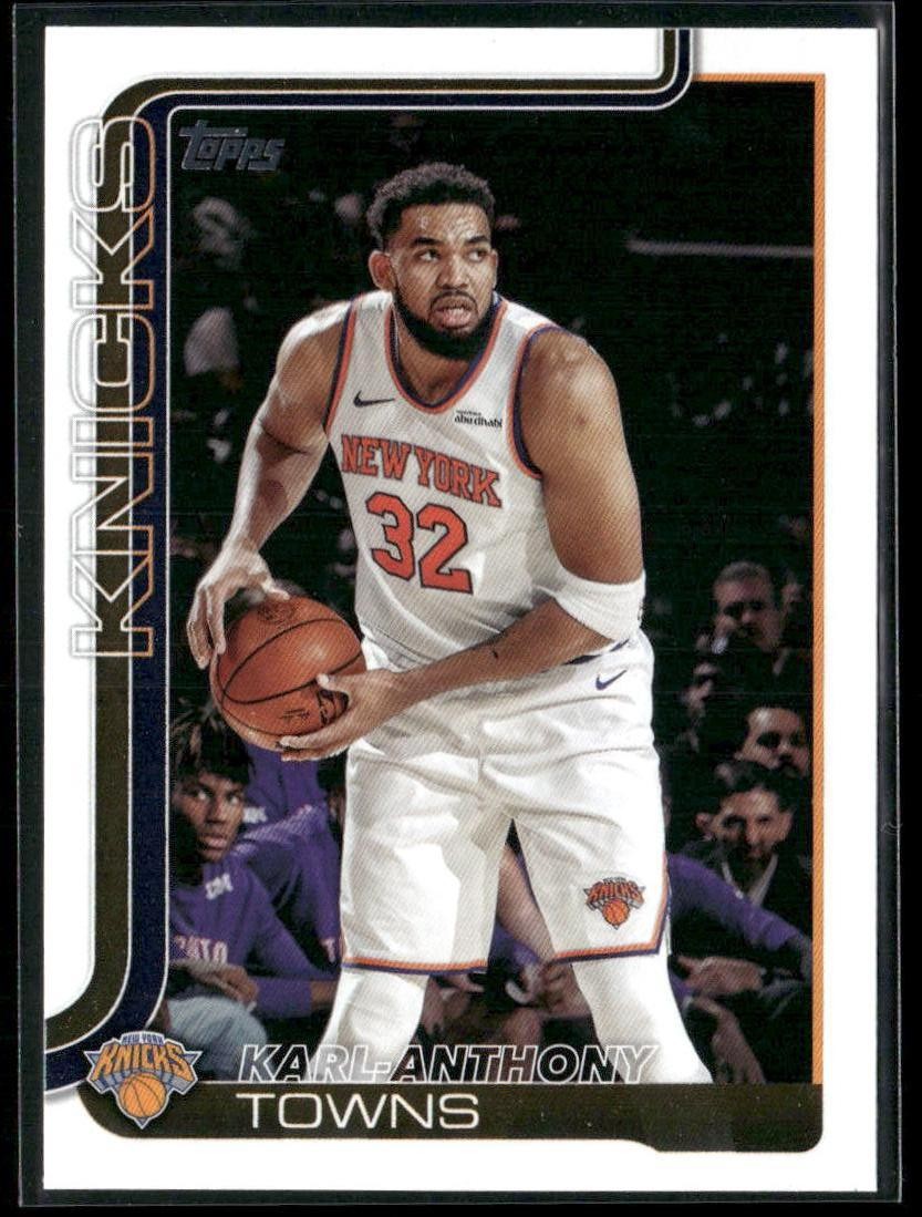 2025-26 Topps #19 Karl-Anthony Towns
