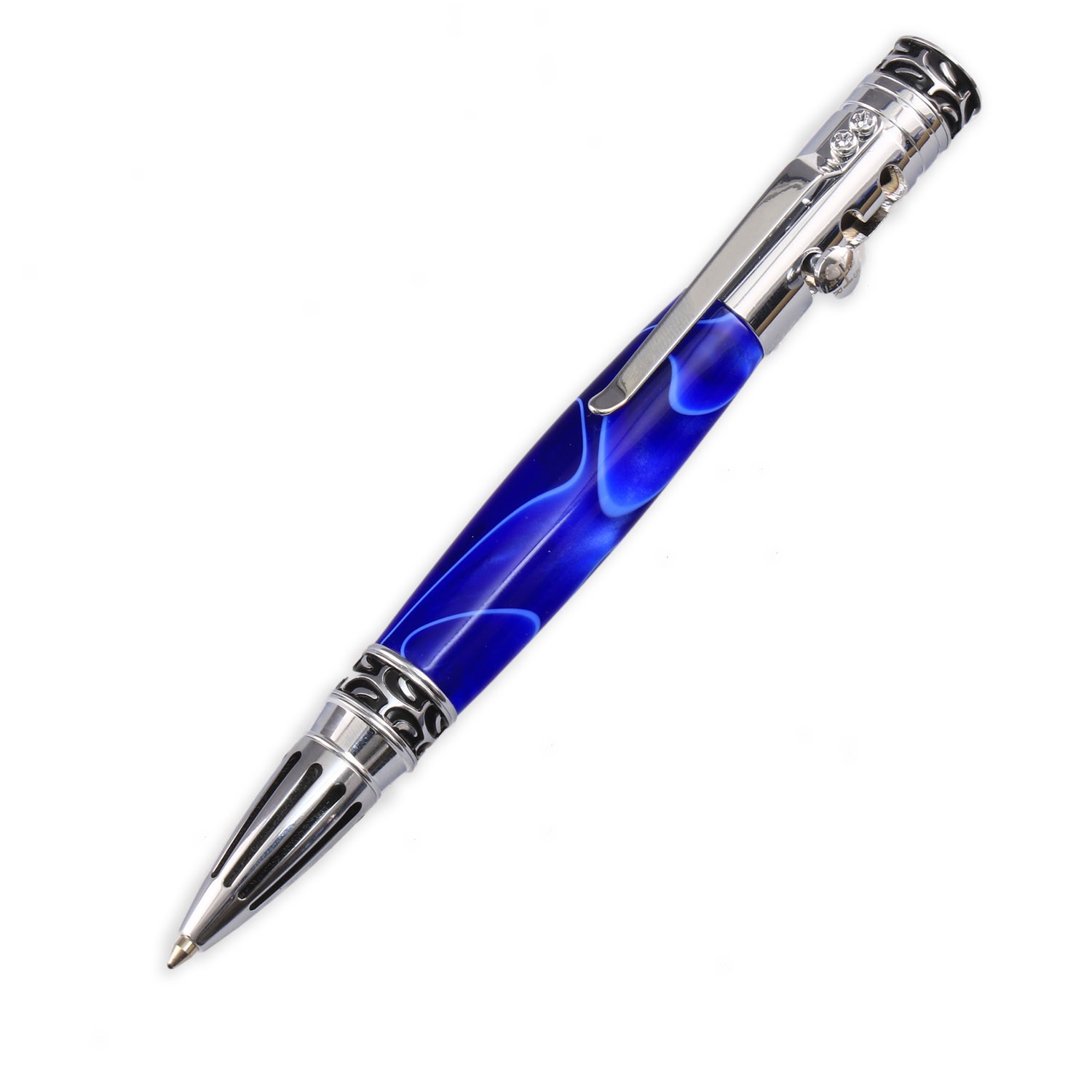 Stick Shift with Reverse Pen Kit, Chrome Finish, Single Kit, Legacy Woodturning