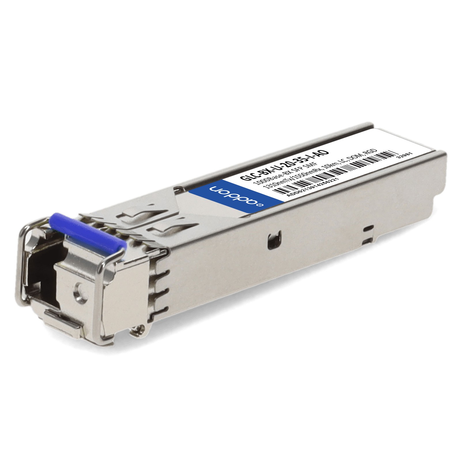 Addon-New-GLC-BX-U-20-35-I-AO _ CISCO COMP SFP XCVR TAA 1G-BX 1310/155
