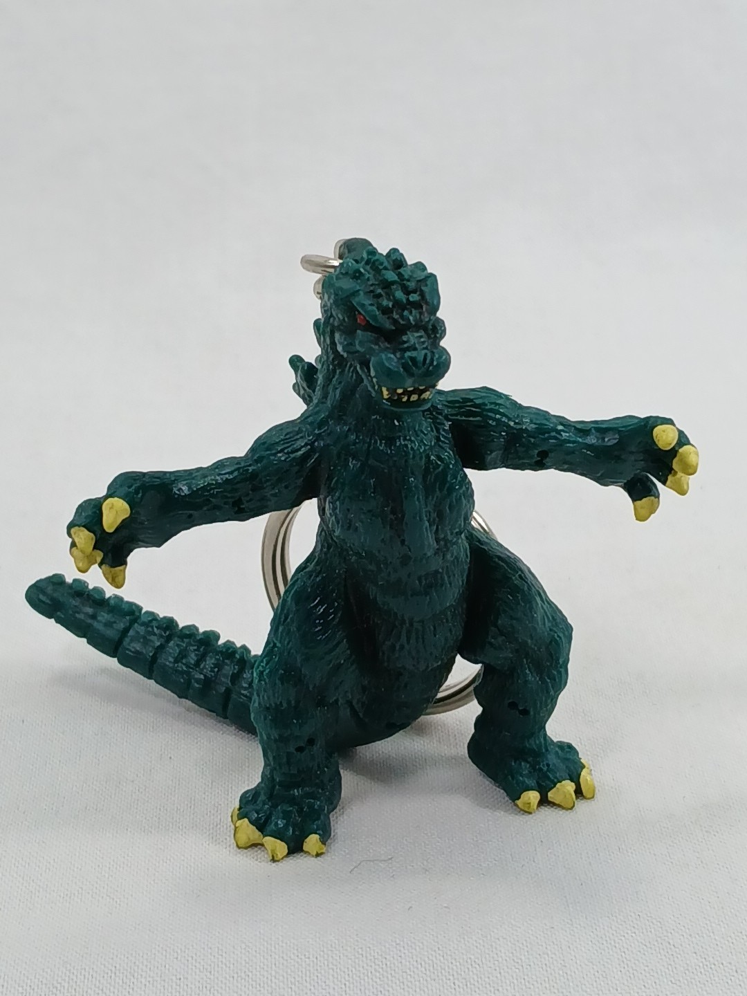 Vintage GODZILLA King Of The Monsters Key Ring Figure Keychain Trendmasters 1994