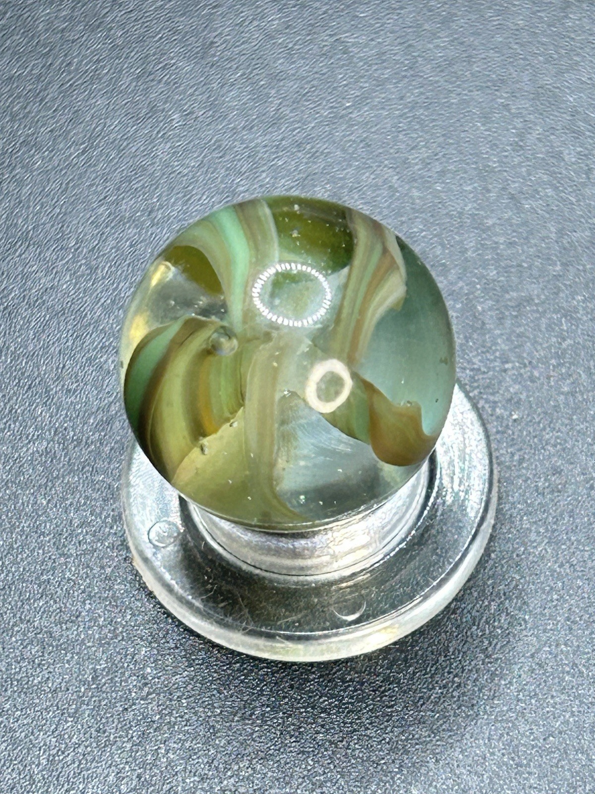 Vintage Classic Vitro Agate Hybrid Cats Eye Marble 0.629”