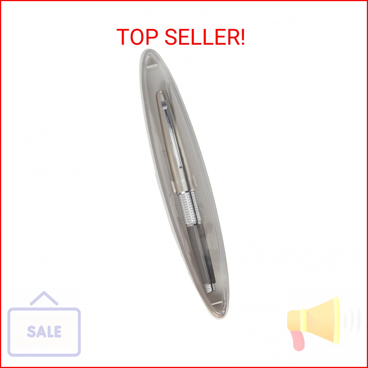 Metallic Grey 0.5mm Mechanical Pencil, Pack of 1 - P1035