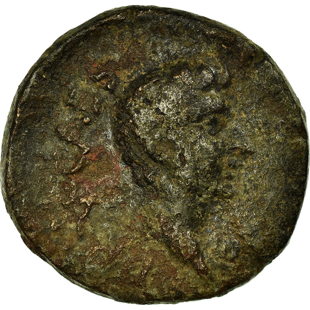 [#655850] Coin, Drusus, Bronze Æ, Parion, VF, Bronze, RPC:1659