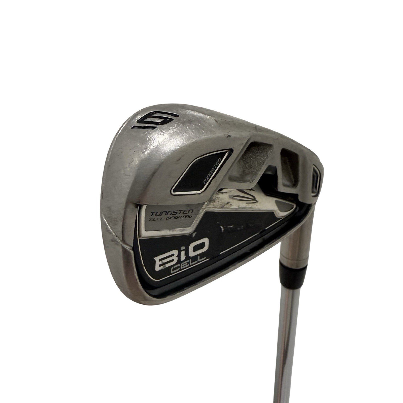 Cobra Bio Cell 6 Iron Dynalite 85 Steel Shaft S Flex RH ~38.5” Golf Club