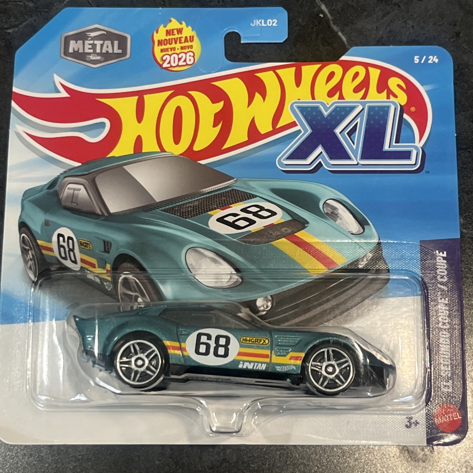 Hot Wheels EL SEGUNDO COUPE, Teal, XL, SUPERSIZED!, 1:43 Scale #5/24 *NEW 2026