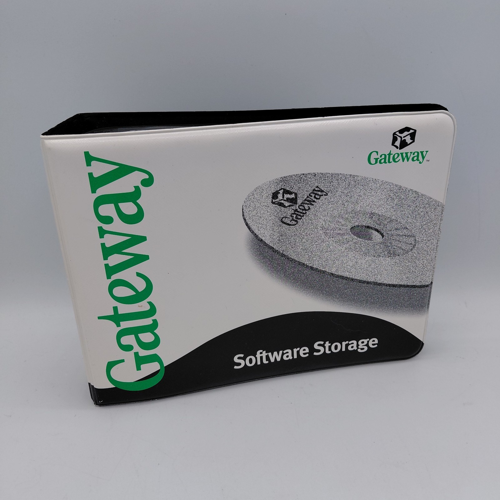 Original Vintage Gateway Computer Software Storage Binder w/Sleeves No Discs