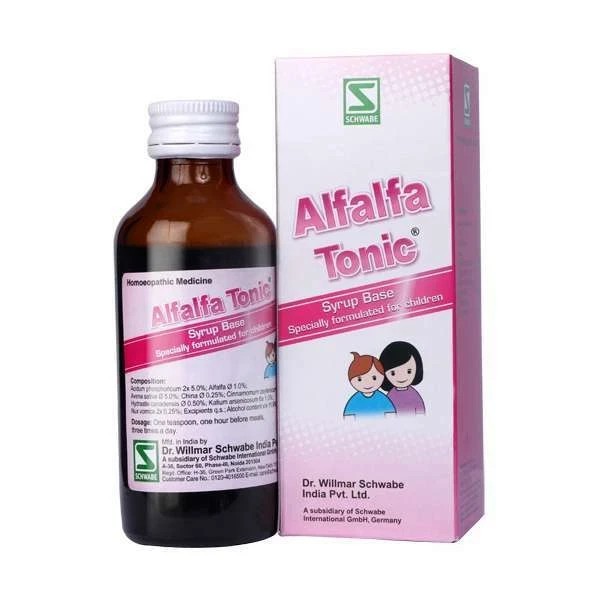 Dr Willmar Schwabe Germany ALFALFA TONIC - PAEDIATRIC 100 ML (pack of 2)