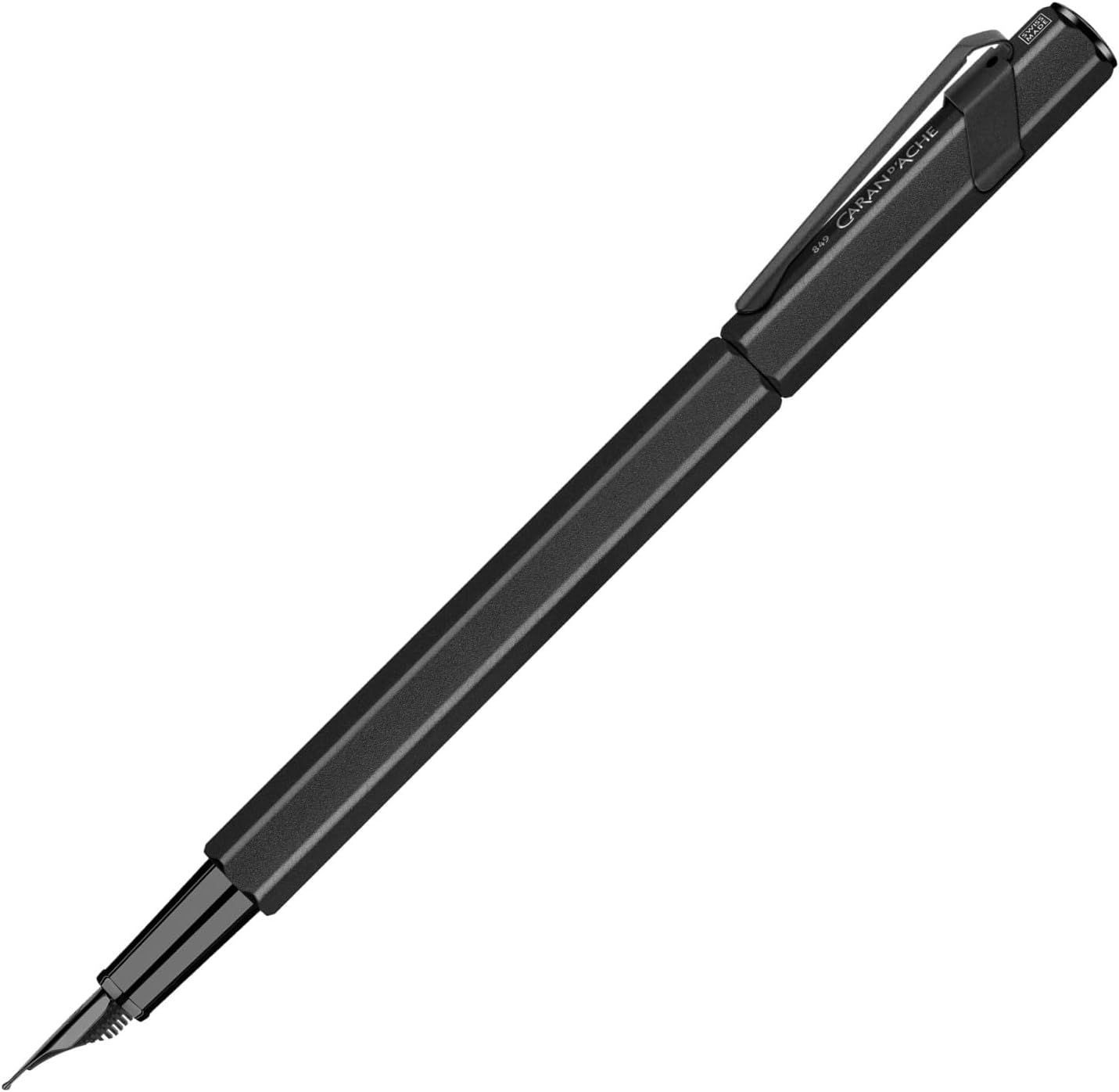 Caran D'Ache Black Edition 849 Fountain Pen Code M 0840-596