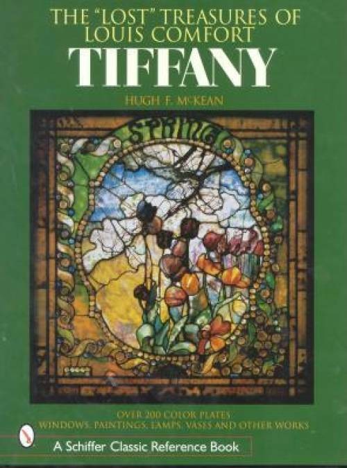 Book Louis Comfort Tiffany Lamp Shades Vase +