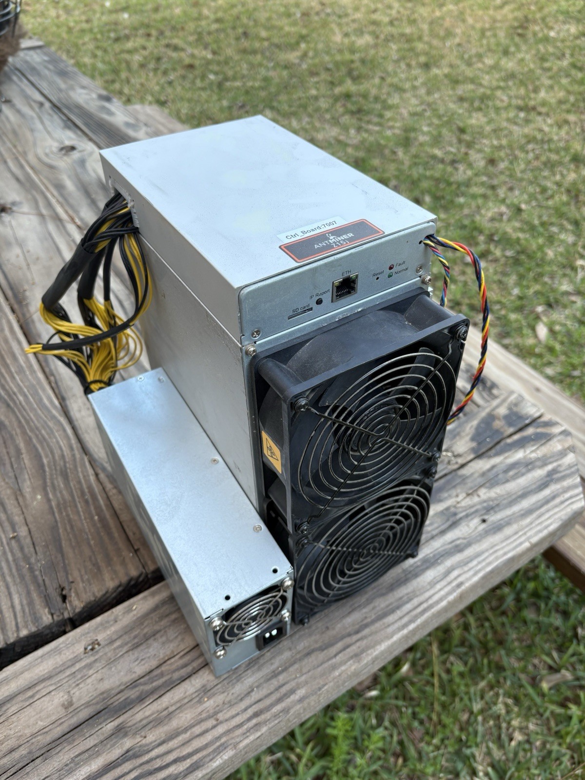 Bitmain Antminer Z15j 320ksol with APW7 PSU for Zec Zcash Crypto Miner