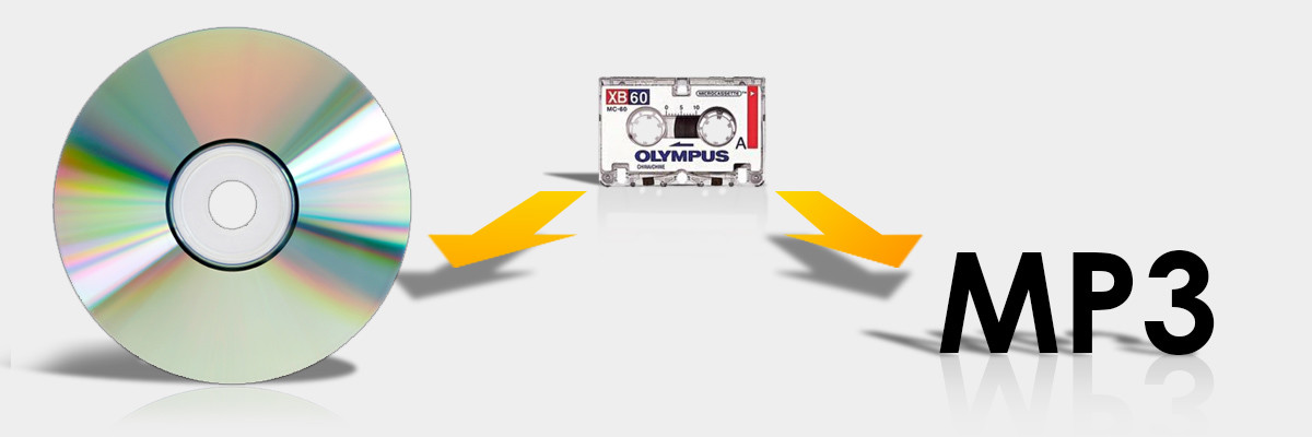 Micro Cassette Audio Tape Transfer Copy to CD or WAV