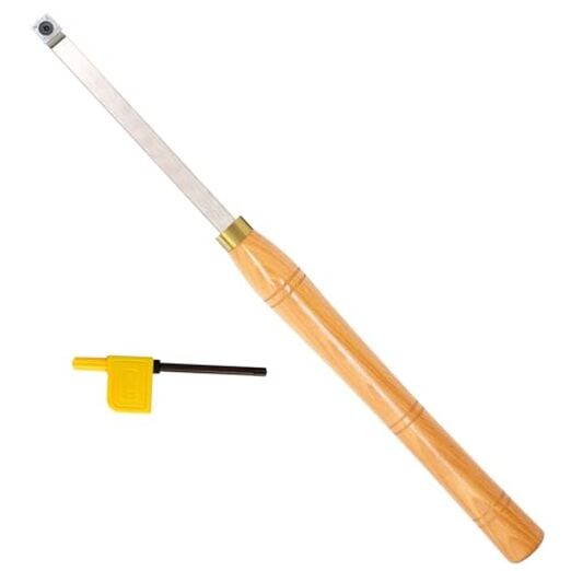 Wood Turning Tools Rougher Carbide Tipped Lathe Chisel Tool Bar 19.68 Inches 