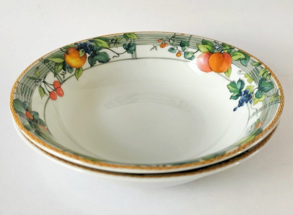 Wedgwood Eden Small Oatmeal Bowls 6 1/4 Inch - Set of 2