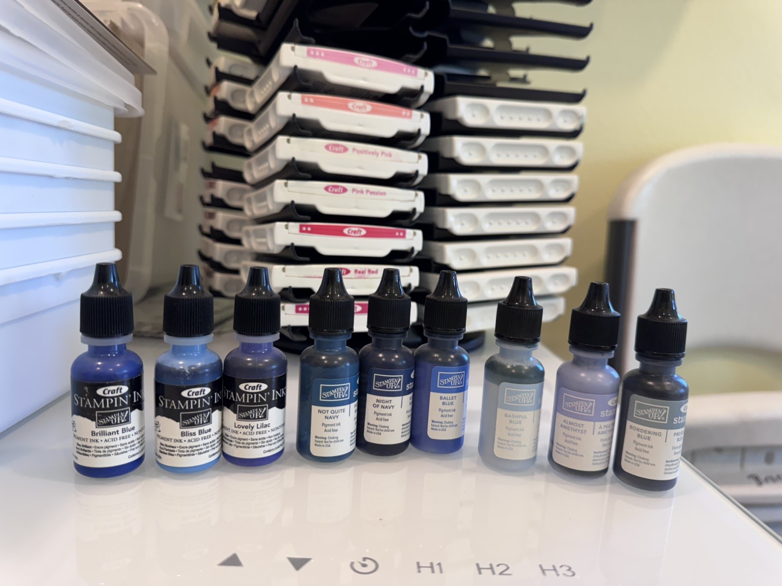 Stampin Up  Craft Ink Lot Used • SEE PHOTOS