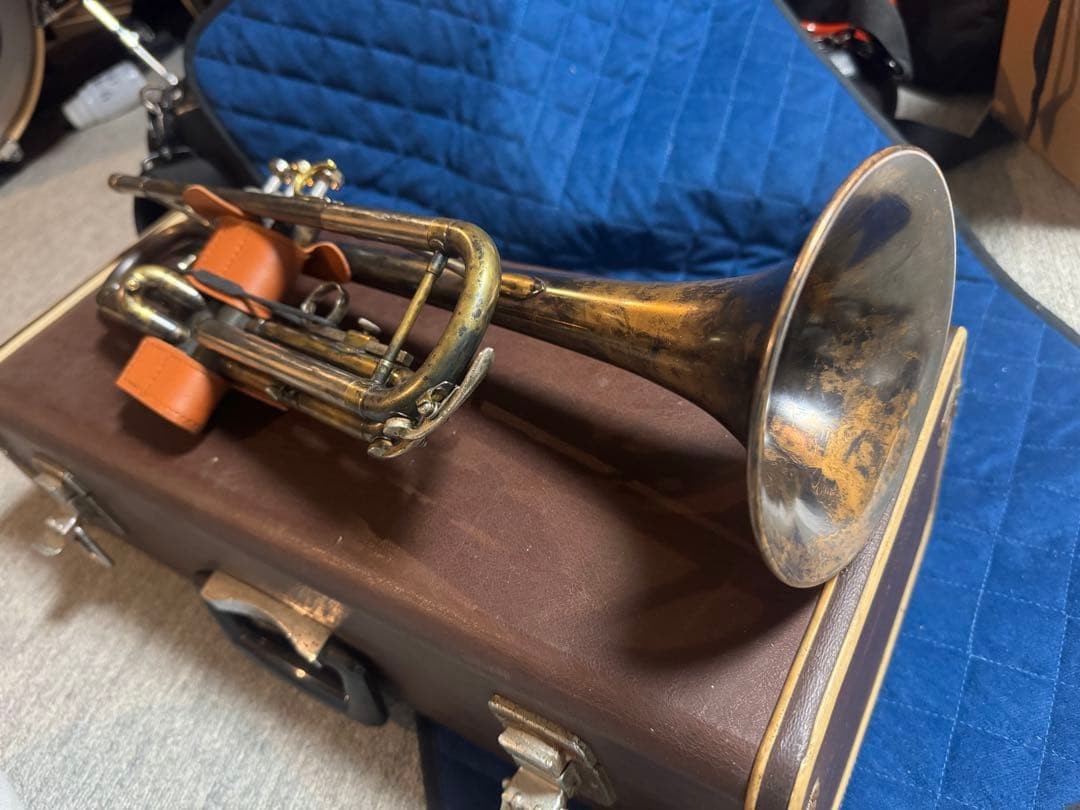 YAMAHA YTR-3325UL Trumpet Red Brass Bell Unlacquered Used With Hard Case