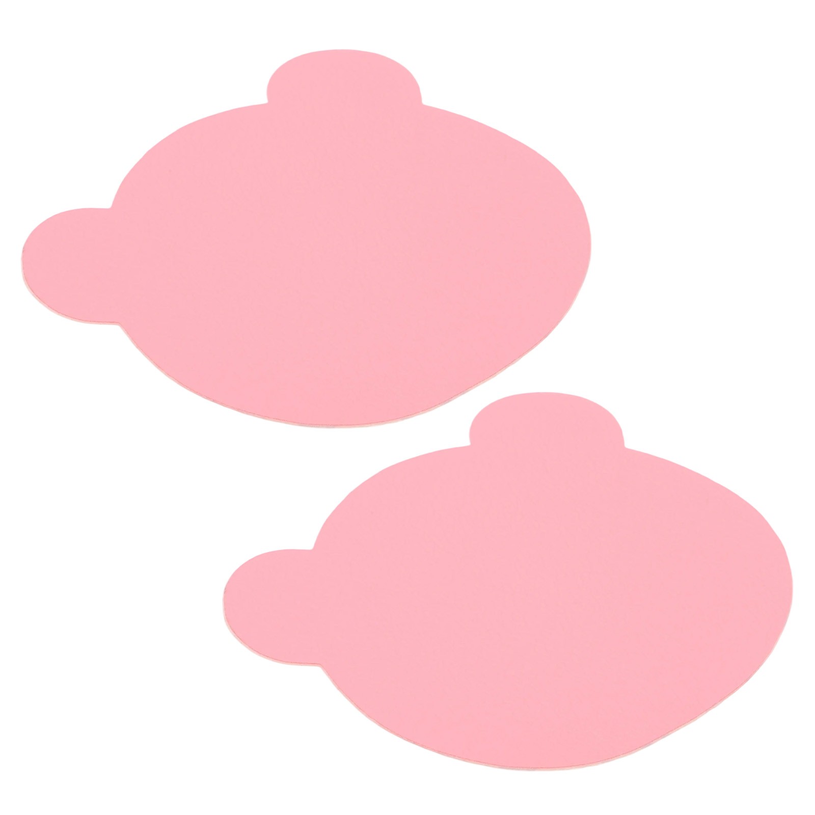 Leather Repair Patch, 2 Pcs Self Adhesive Vinyl Patch, 4 x 3.5" Pink