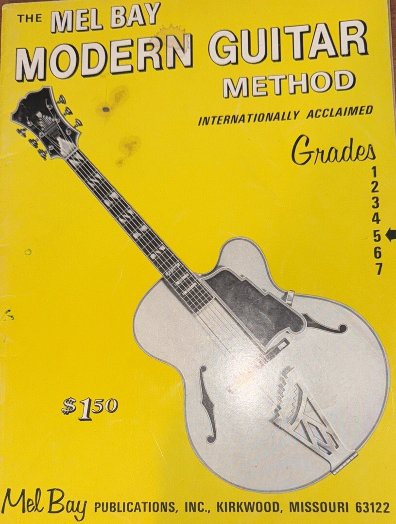 The Mel Bay Modern Guitar Method Grades 5 Yellow Cover