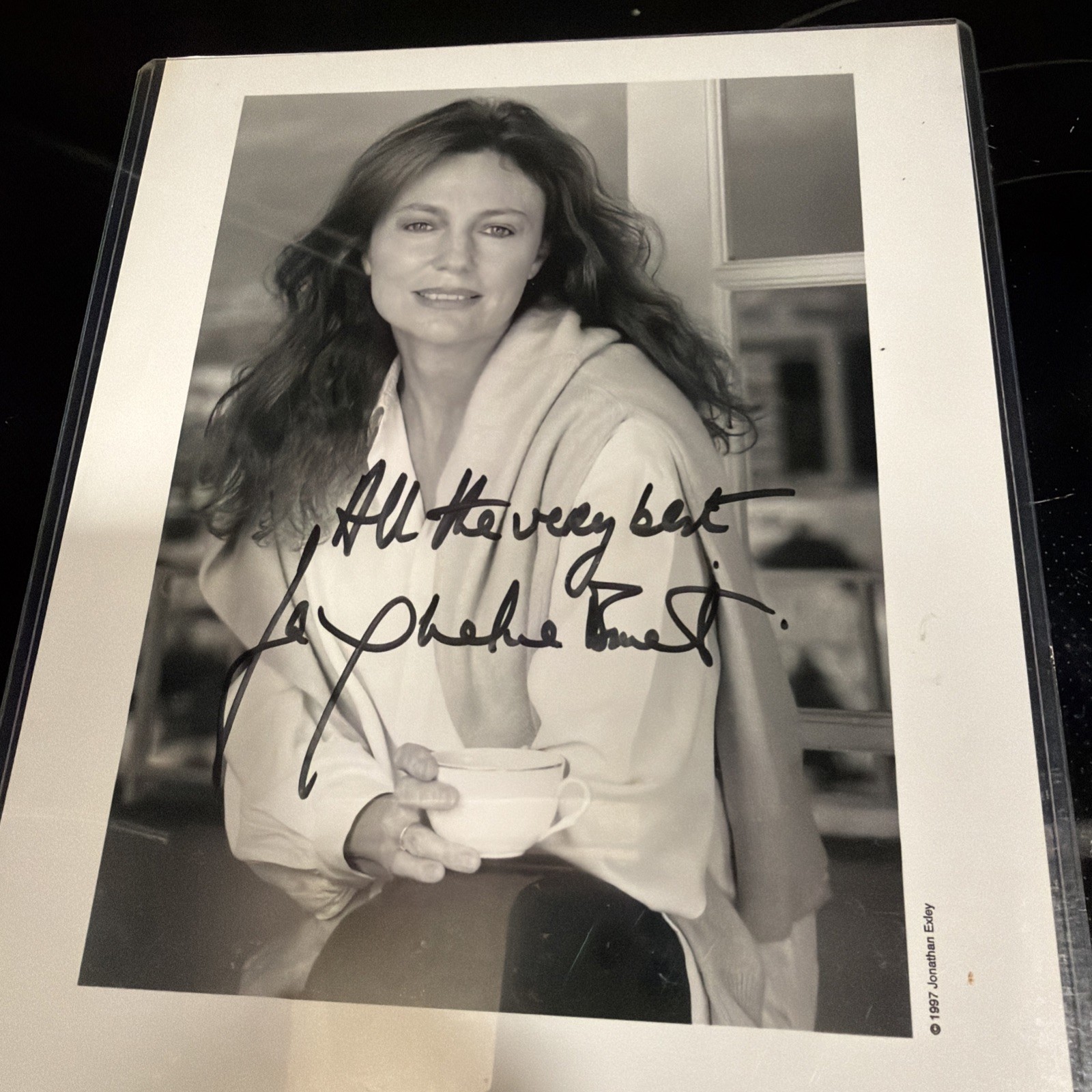 Jacqueline Bisset autographed signed 8x10 With Inscription All The Very Best