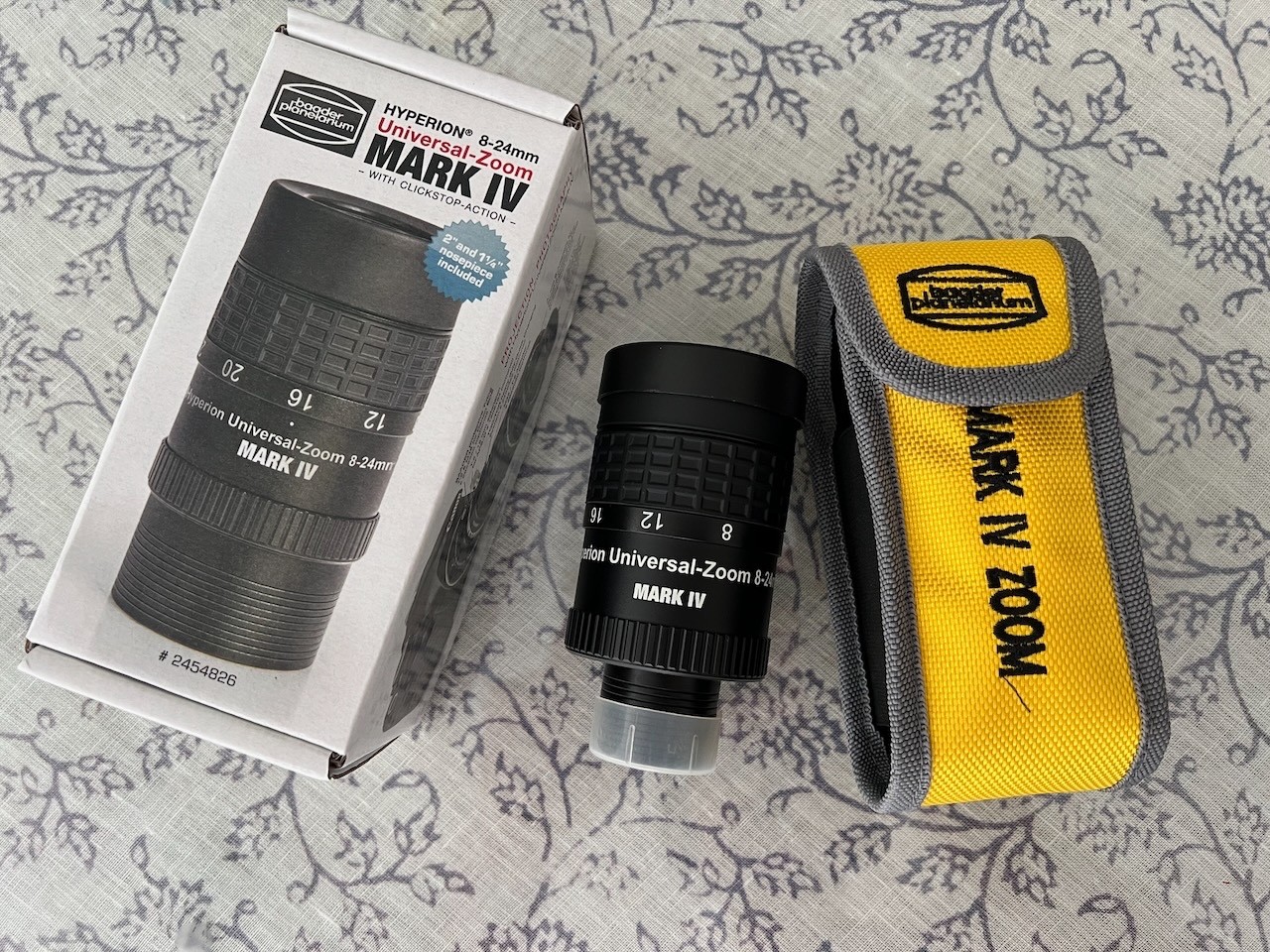 Baader Planetarium Hyperion Universal Zoom Mark IV (8-24mm) - Perfect Condition