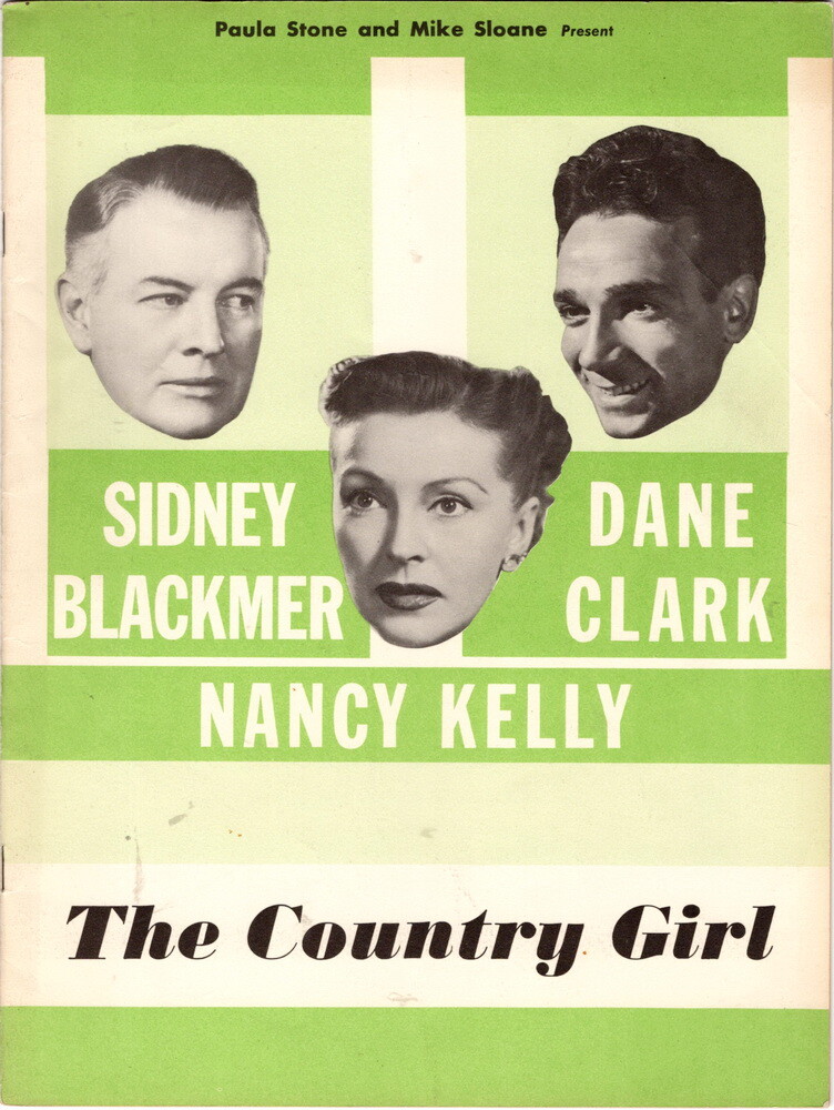 The Country Girl, Souvenir Book, 1952 