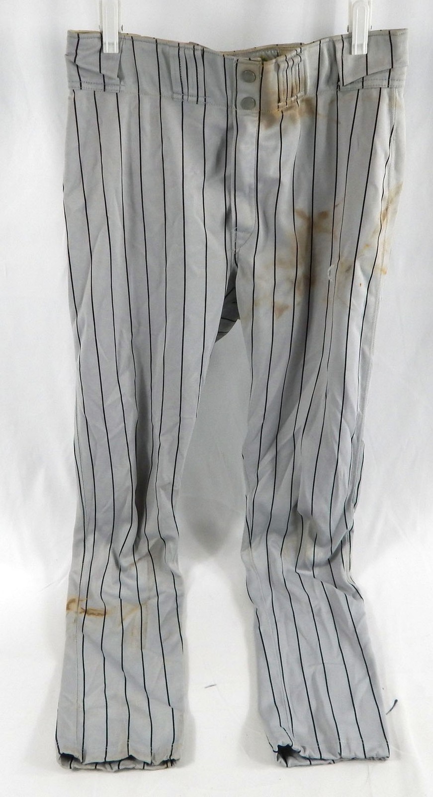 1990s Pittsburgh Pirates Game Used Grey Baseball Pants Size 36 704