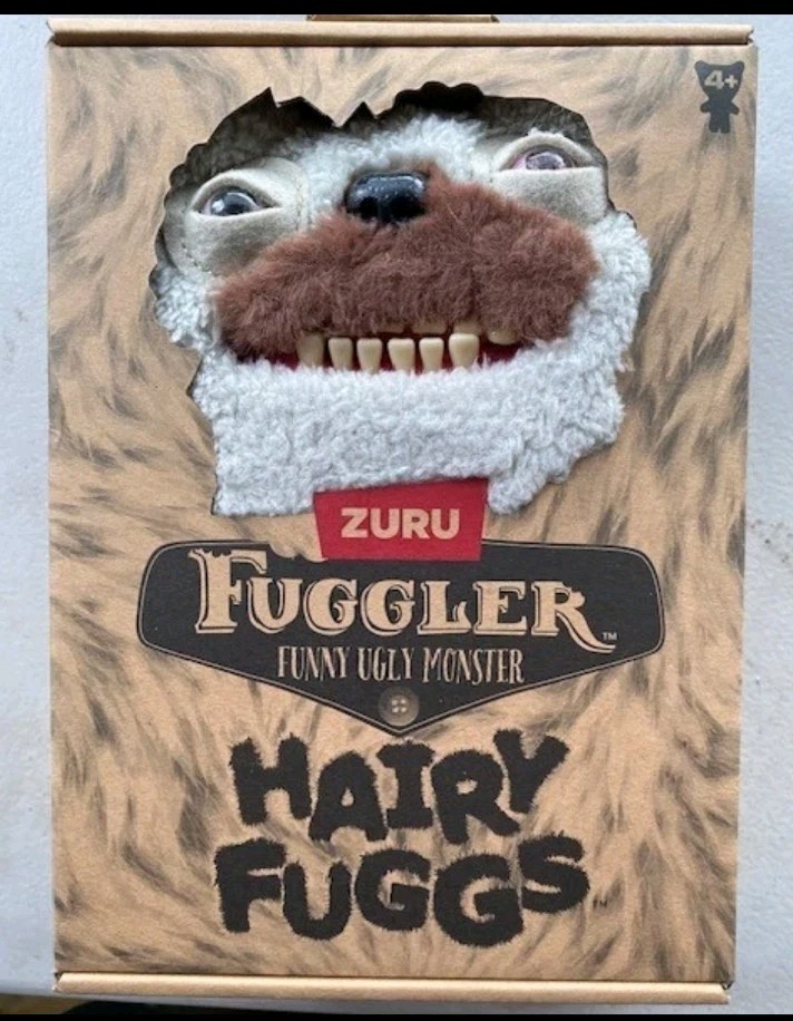 FUGGLER HAIRY FUGGS OLD TOOTH GREY FUNNY UGLY MONSTER NEW TOY