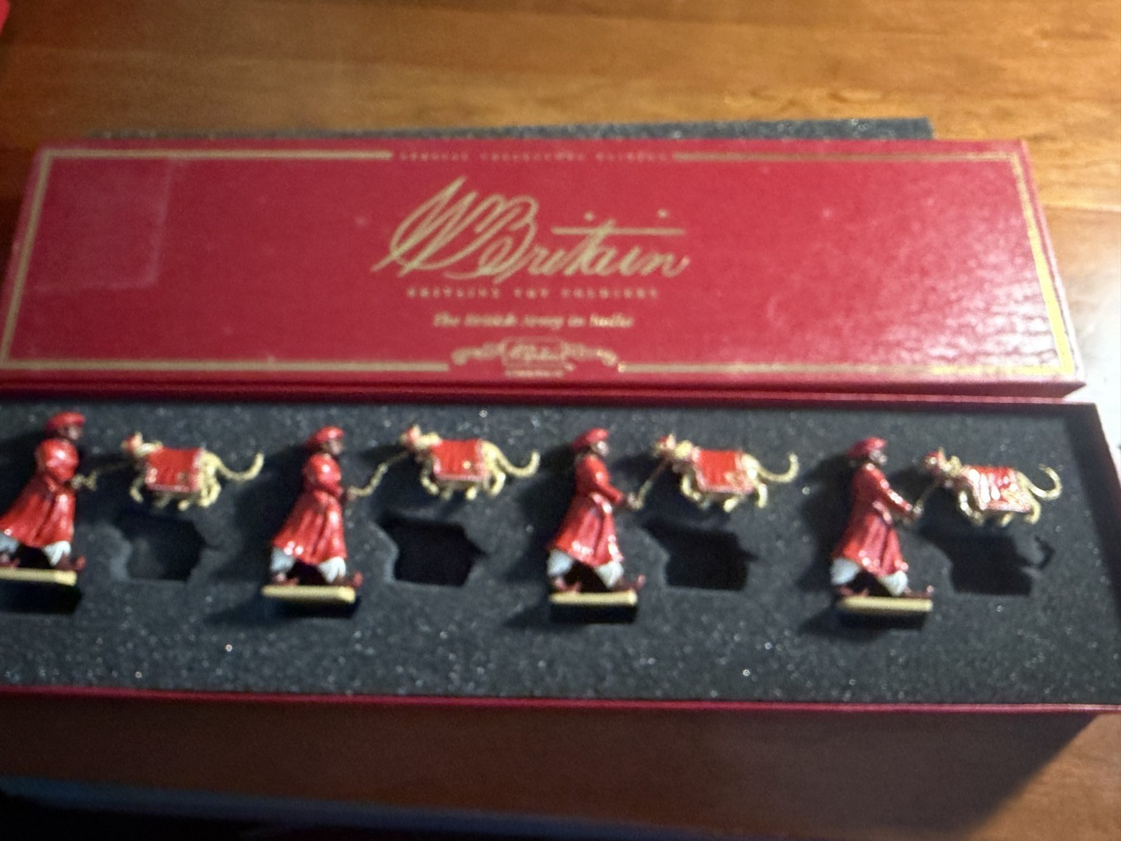 BRITAINS DELHI DURBAR #40187 *** THE HUNTING CHEETAHS OF THE NIZAM OF HYDERABAD