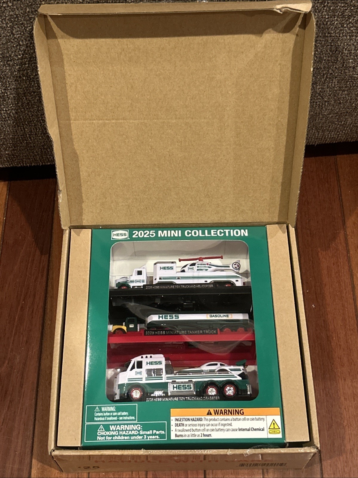 Hess Trucks 2025 Mini Collection- 3 trucks- 5 vehicles , BRAND NEW Unopened