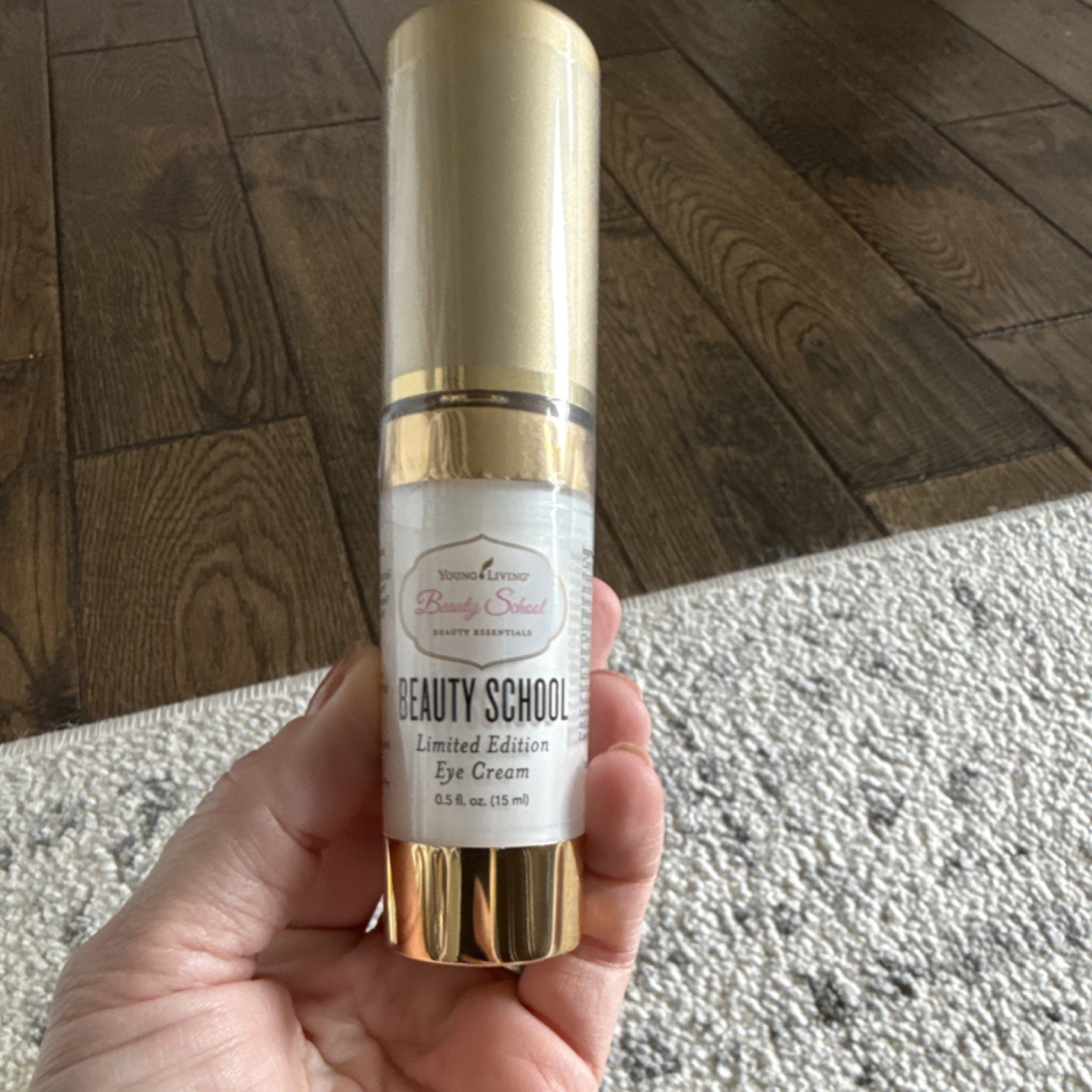 Young Living Essential Oils Beauty School Eye Cream Lavender Limited 0.5 fl oz